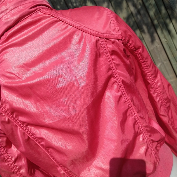 HOST PICK Size S pink 90s style windbreaker zip up coat - Picture 6 of 16